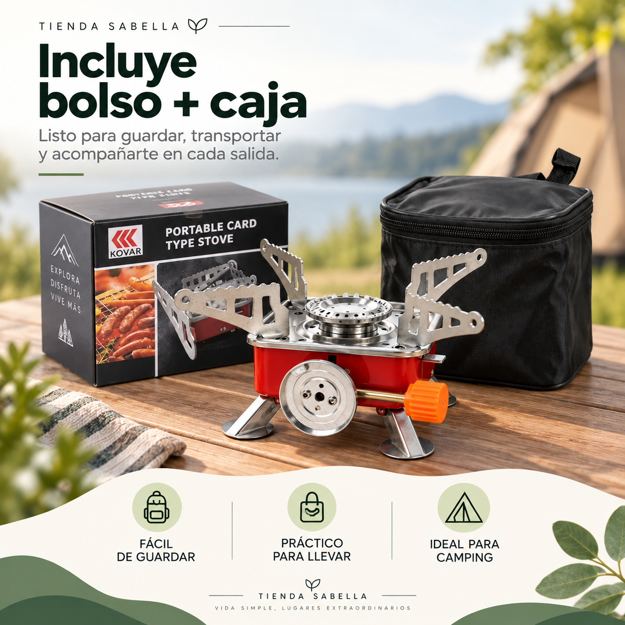 Mini Anafe Port&aacute;til a Gas